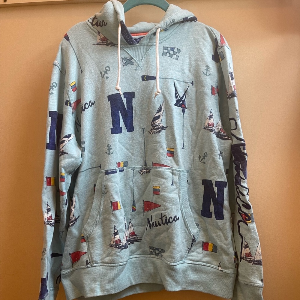 Nautica Blue Sail Hoodie